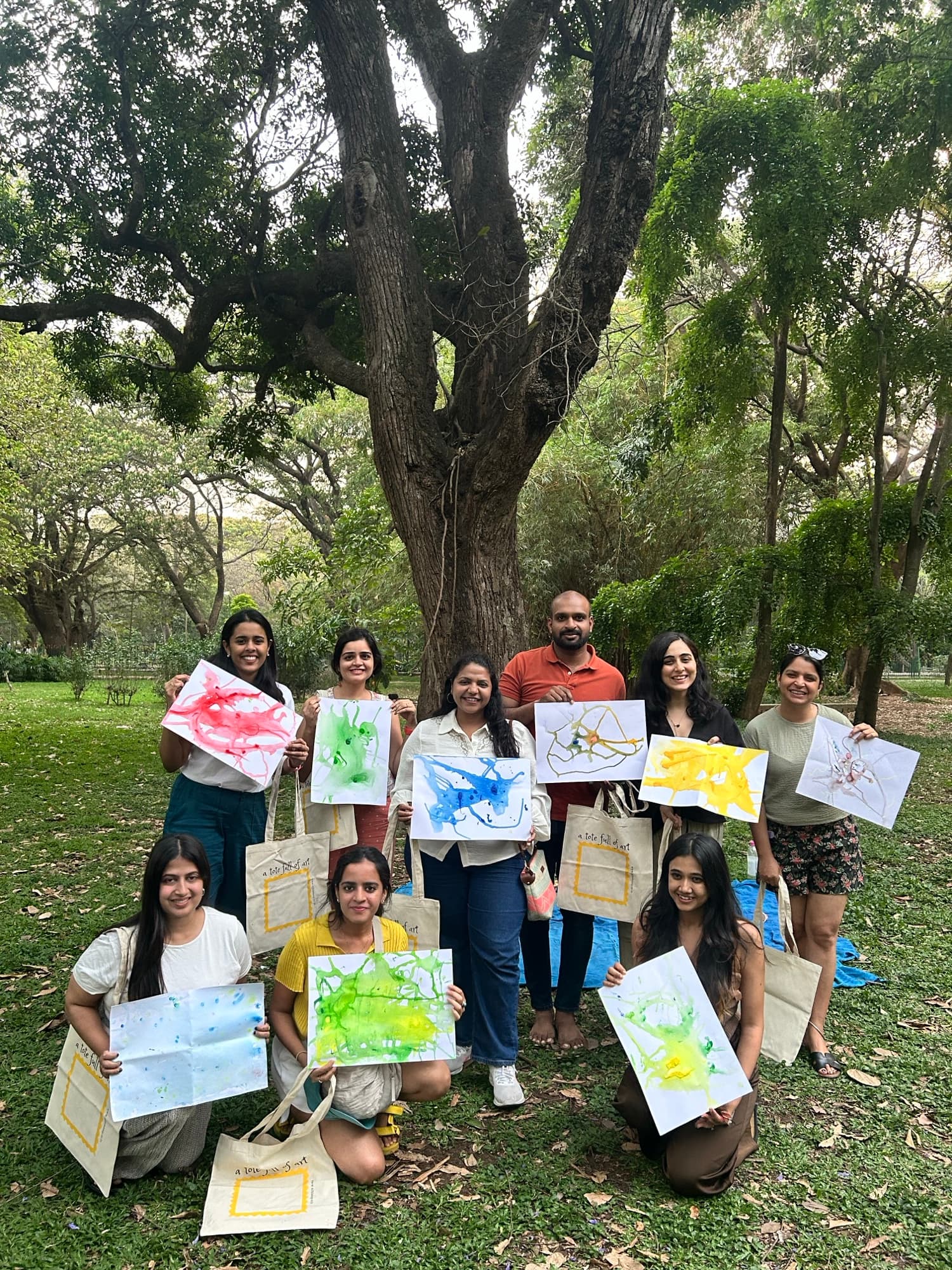 Practitioners at an InPsyd meetup in Bengaluru