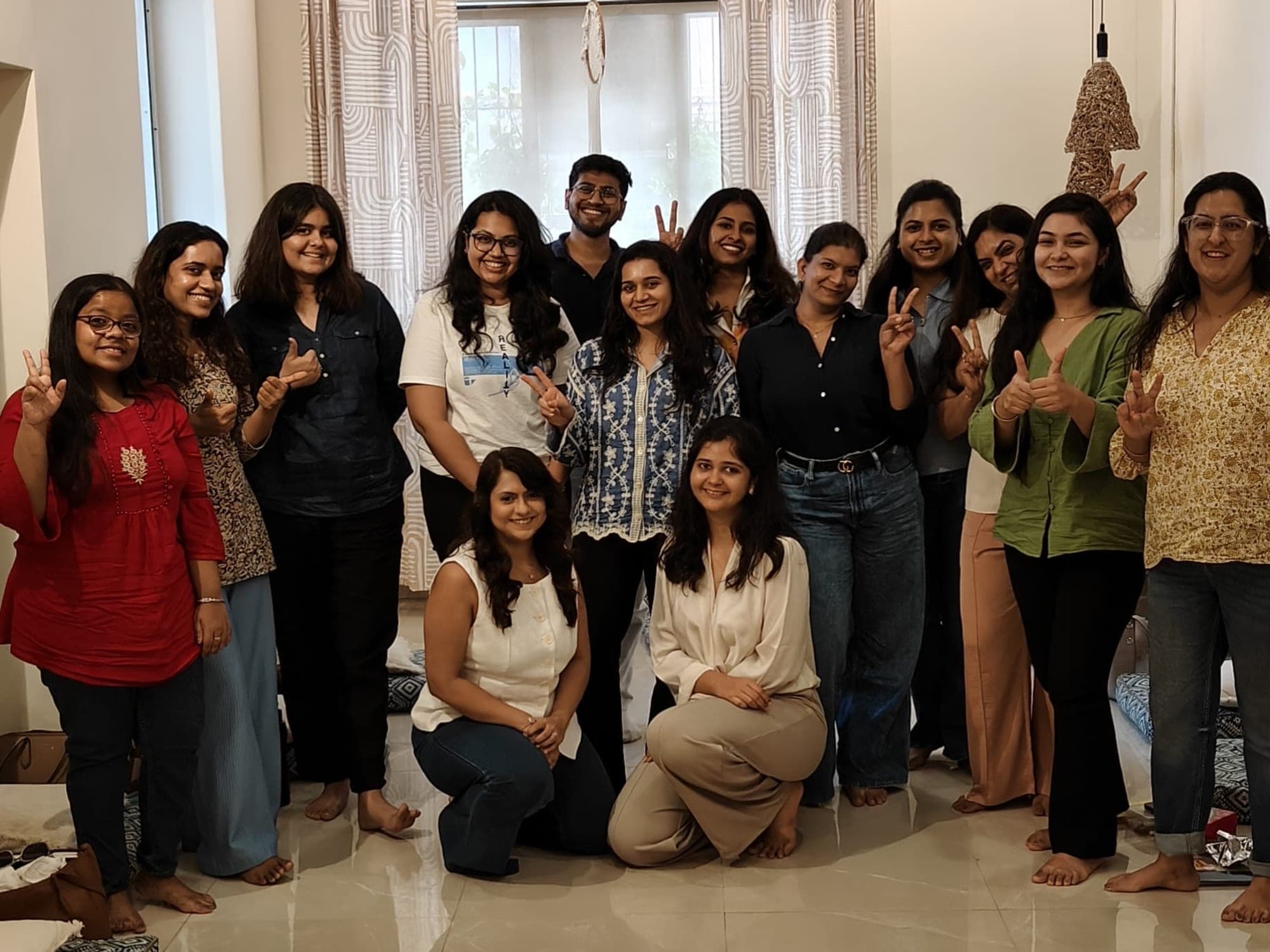 Practitioners at an InPsyd meetup in Mumbai